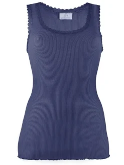 Wolle-Seide Unterhemd BREEZE S/L gerippt Madiva Ecofuture®