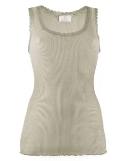 Wolle-Seide Unterhemd BREEZE S/L gerippt Madiva Ecofuture®